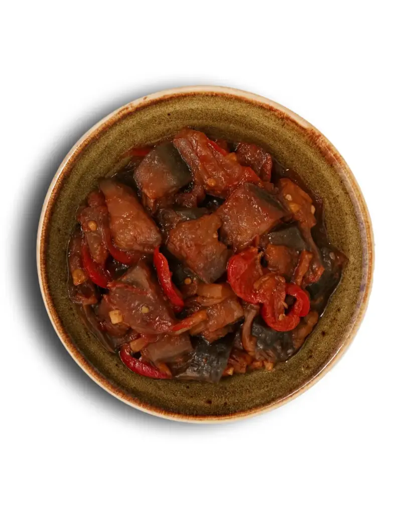 Stir Fried Aubergines (250g)