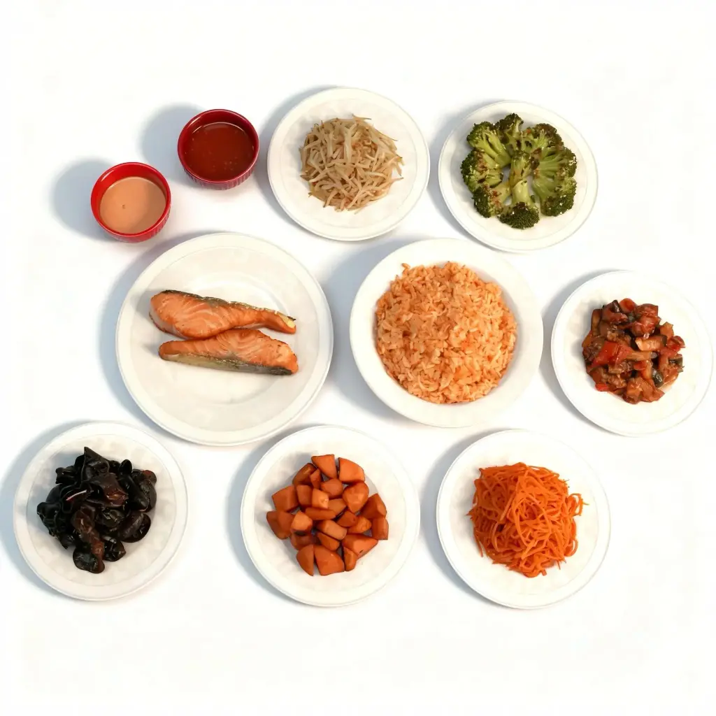 Grilled Salmon Set for Two